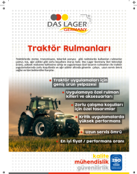 Traktör Rulmanları